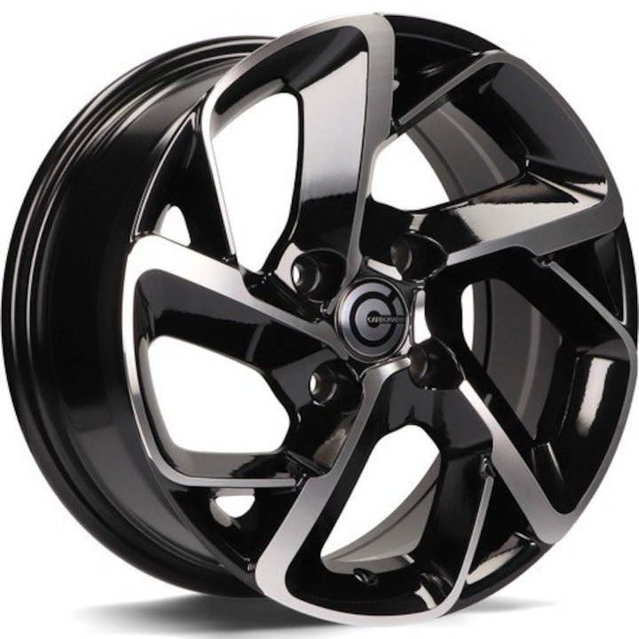Janta aliaj Carbonado Nantes FP - Black Front Polish 7x16 4x108 et25