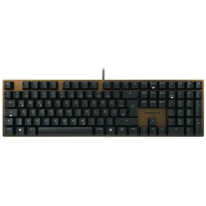 Клавиатура Cherry KC 200 MX, Черен, USB