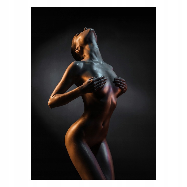 Картина върху платно Styler Silver Act, 70x100см, дървена рамка