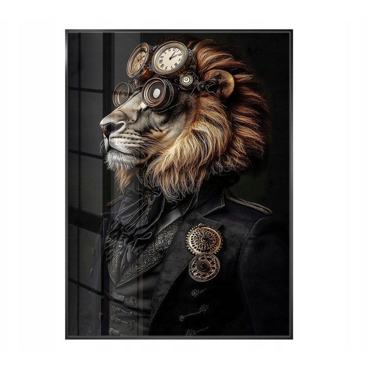 Картина върху стъкло Styler Albert 80x120 см, в рамка