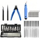 Kit de Instrumente pentru Imprimanta 3D, Garsonal®, 37 Piese, pentru imprimare 3D, intretinere, curatare, dezasamblare, accesorii de taiere, Multicolor