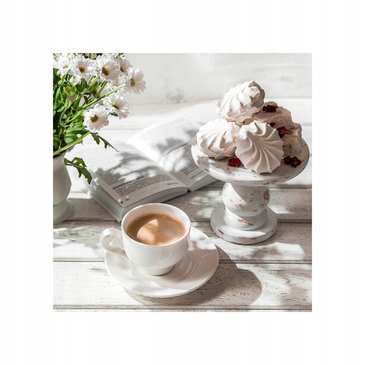 Табло стъкло Styler Meringue, гланцово, 30x30см