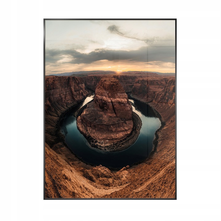 Табло на стъкло Styler Horseshoe Canyon 80x120 cm