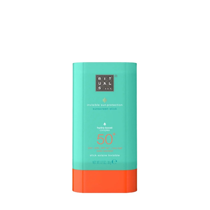 Stick protectie solara, Invisible Sun Protection SPF50, Rituals, 20g