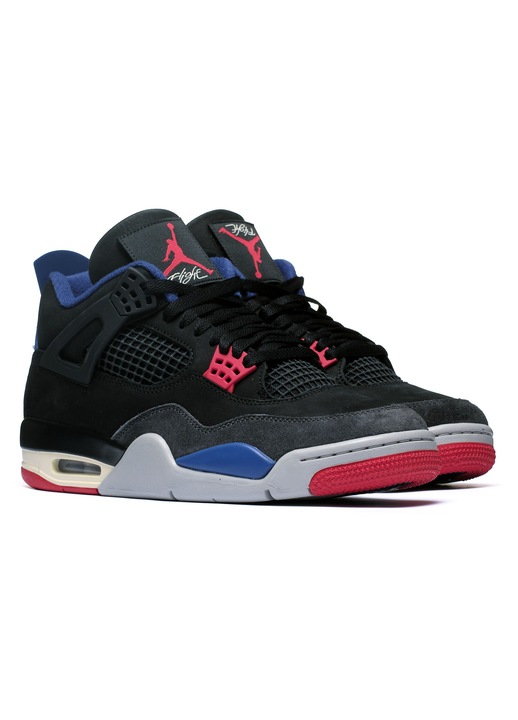 Мъжки кецове Nike Air Jordan 4 Retro, черен, естествена кожа, модел FV5029-003, 43 EU