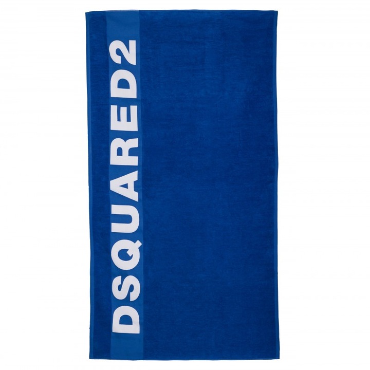 Плажна кърпа DSQUARED2 D7P004270 синя 190x100см памук