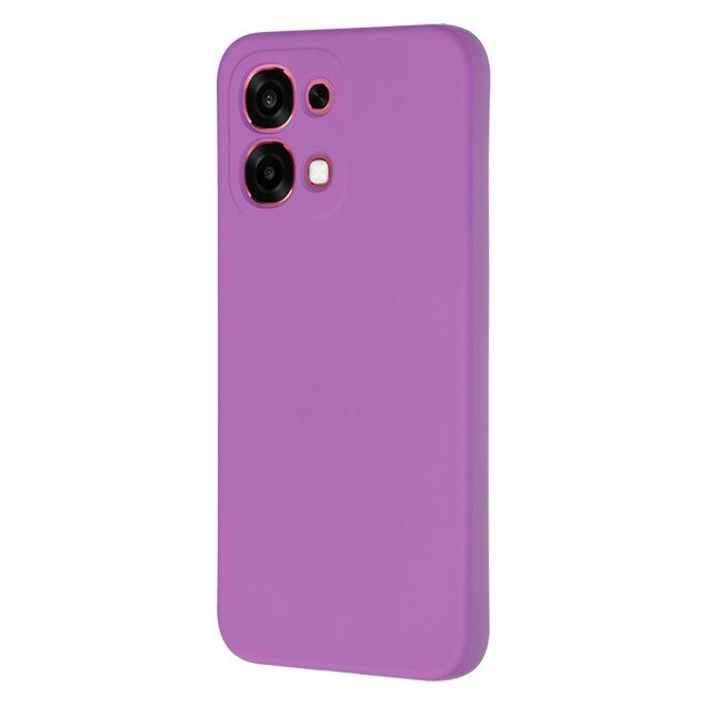 Husa Upzz® SoftFlex Pentru Oppo A6 Pro 4G / A6 Pro 5G, Silicon Soft, Protectie La Camera, Alcantara La Interior, Purple