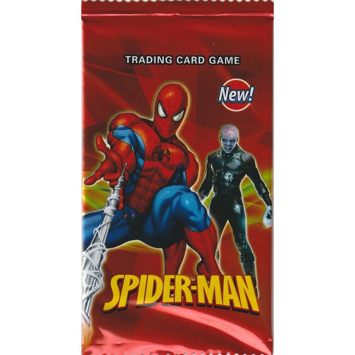New! Spiderman: Across The Spider Verse Booster Csomag (8db Spiderman Kártya)
