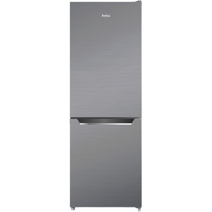 Хладилник с фризер Amica FK2425.4UNTX(E), 227л, Клас E, Инокс