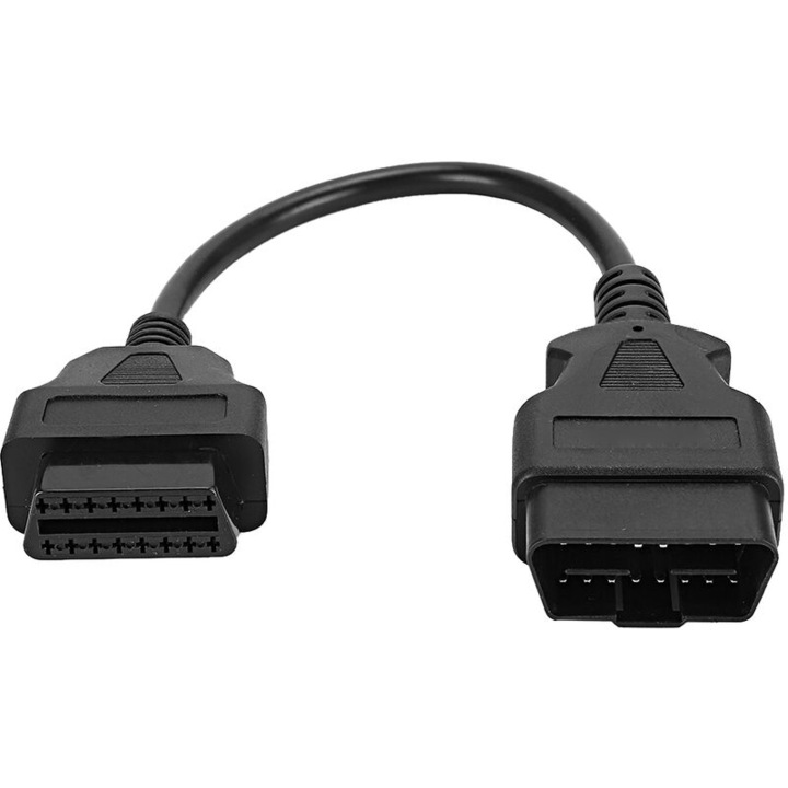 Cablu diagnostic extensie 16 pini universal 0.3m negru