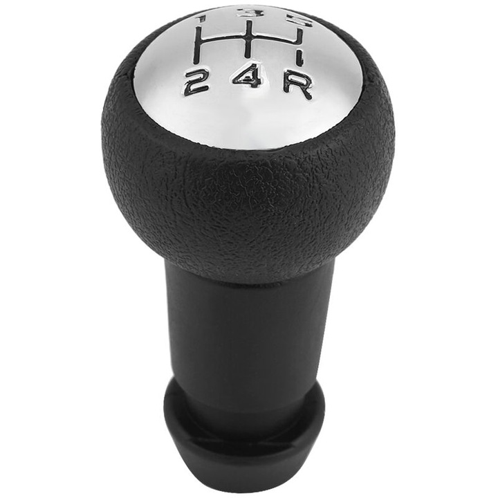Buton schimbator viteze auto PVC negru 9.5cm set