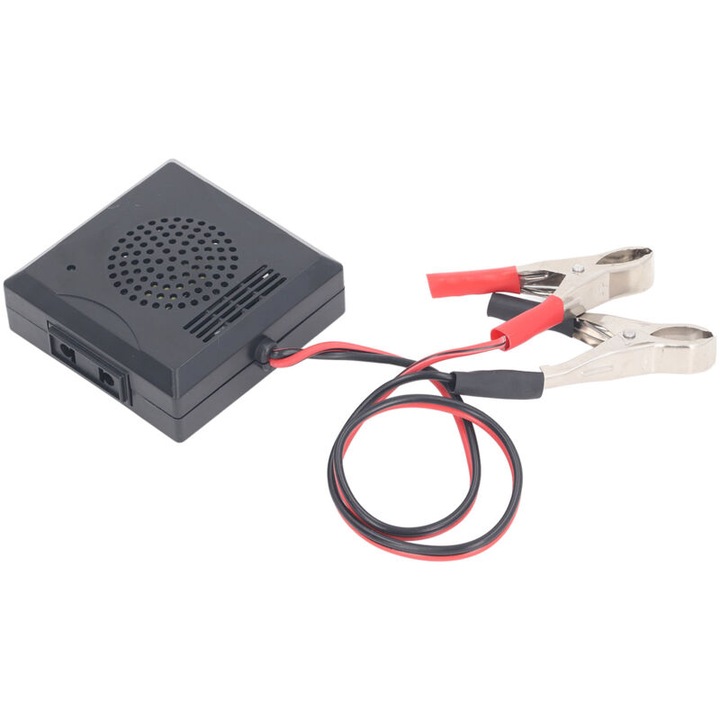 Autós inverter 12V-ról 220V-ra, 70W, kompakt, fehér