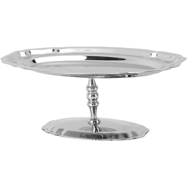 Tava servire ovala inox 304, compacta, 17x10x7cm