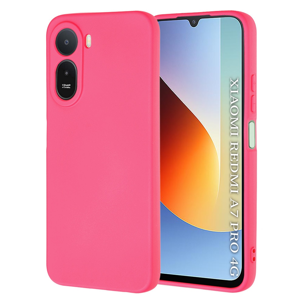 Husa pentru Xiaomi Redmi A7 Pro 4G - Techsuit SoftFlex - Hot Pink