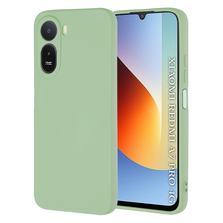 Carcasa de protectie pentru Xiaomi Redmi A7 Pro 4G, verde deschis