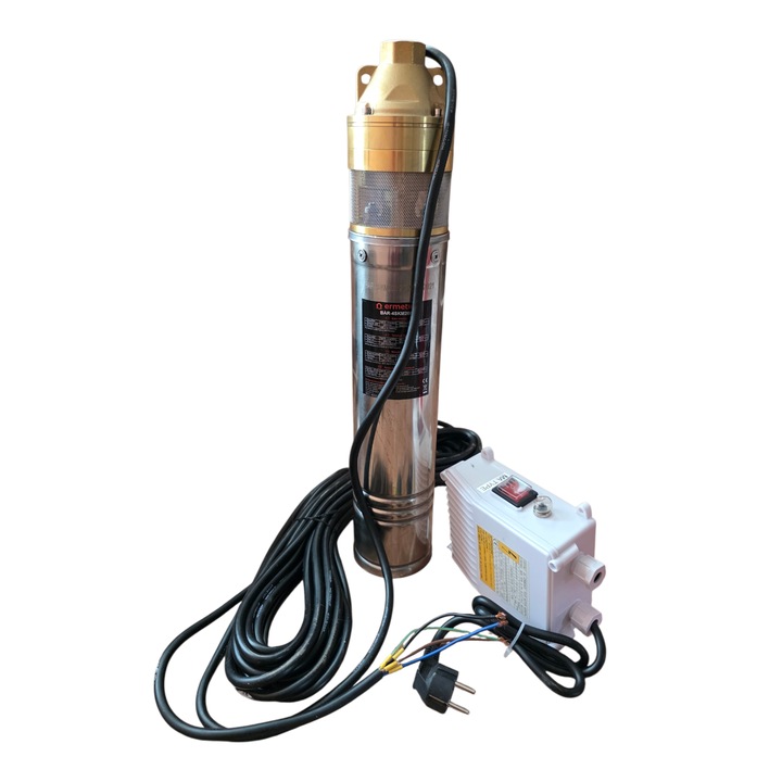 Pompa submersibila de adancime 1100 W - 88 m, Ermetiq, 4SKM150