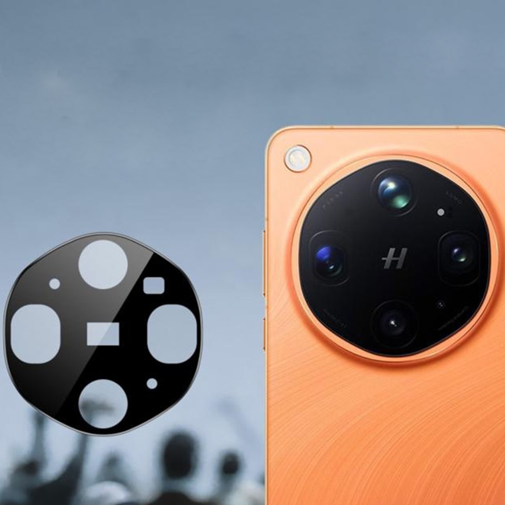 Folie de protectie camera pentru Oppo Find X9 Ultra din sticla securizata, Full Cover, Rezistenta 9H, Anti-Zgarieturi, montare usoara - negru