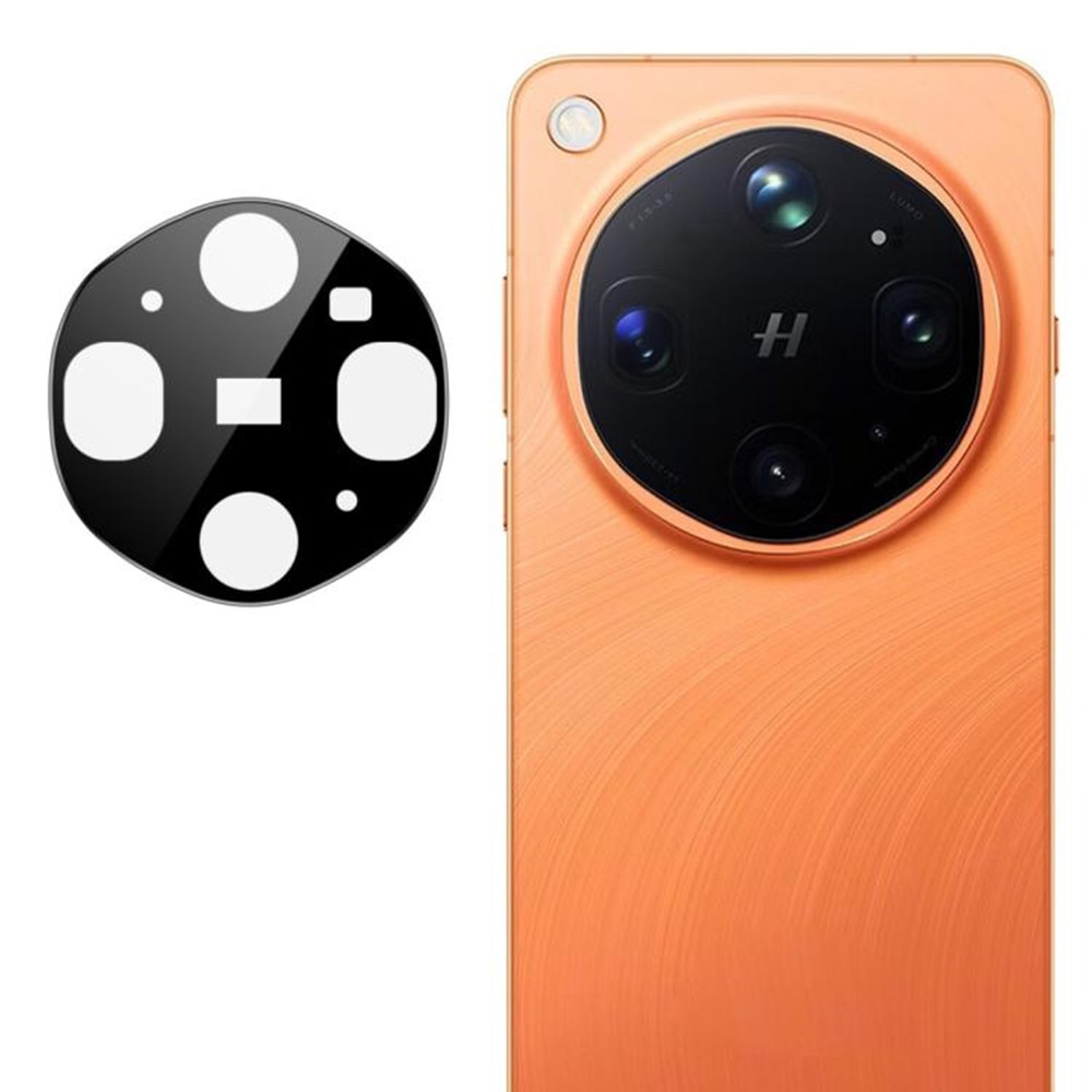 Folie de protectie camera pentru Oppo Find X9 Ultra din sticla securizata, Full Cover, Rezistenta 9H, Anti-Zgarieturi, montare usoara - negru