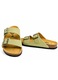 Papuci barbati piele intoarsa naturala 175857, Verde