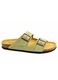 Papuci barbati piele intoarsa naturala 175857, Verde