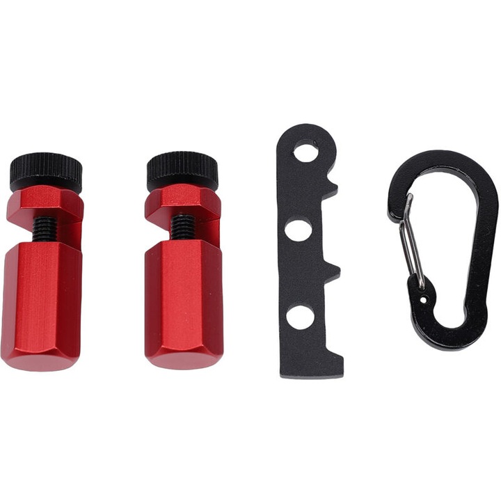 Sablon scari inalt, aluminiu, set 2 buc, accesorii, portabil