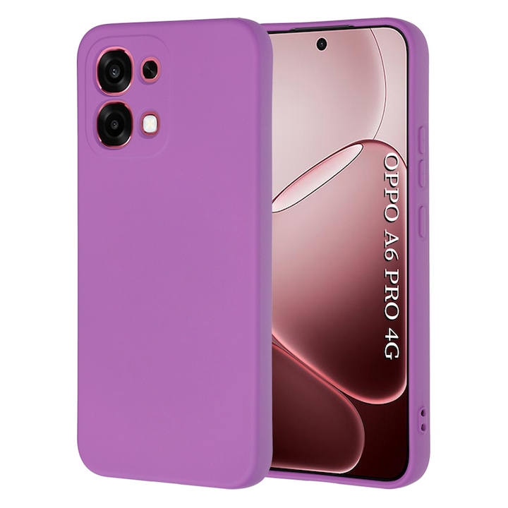 Husa pentru Oppo A6 Pro 4G / A6 Pro 5G - Techsuit SoftFlex - Purple