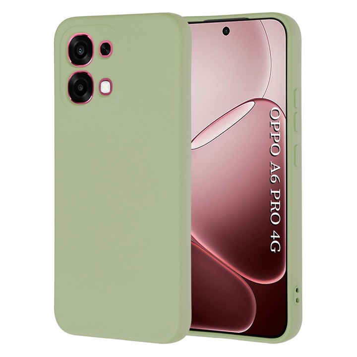 Carcasa de protectie pentru Oppo A6 Pro 4G / Oppo A6 Pro 5G, verde