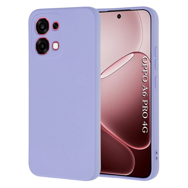 Carcasa de protectie pentru Oppo A6 Pro 4G / Oppo A6 Pro 5G, violet