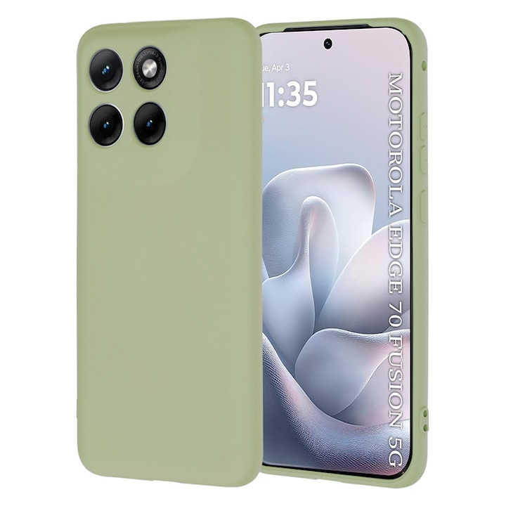 Carcasa de protectie pentru Motorola Edge 70 Fusion, verde
