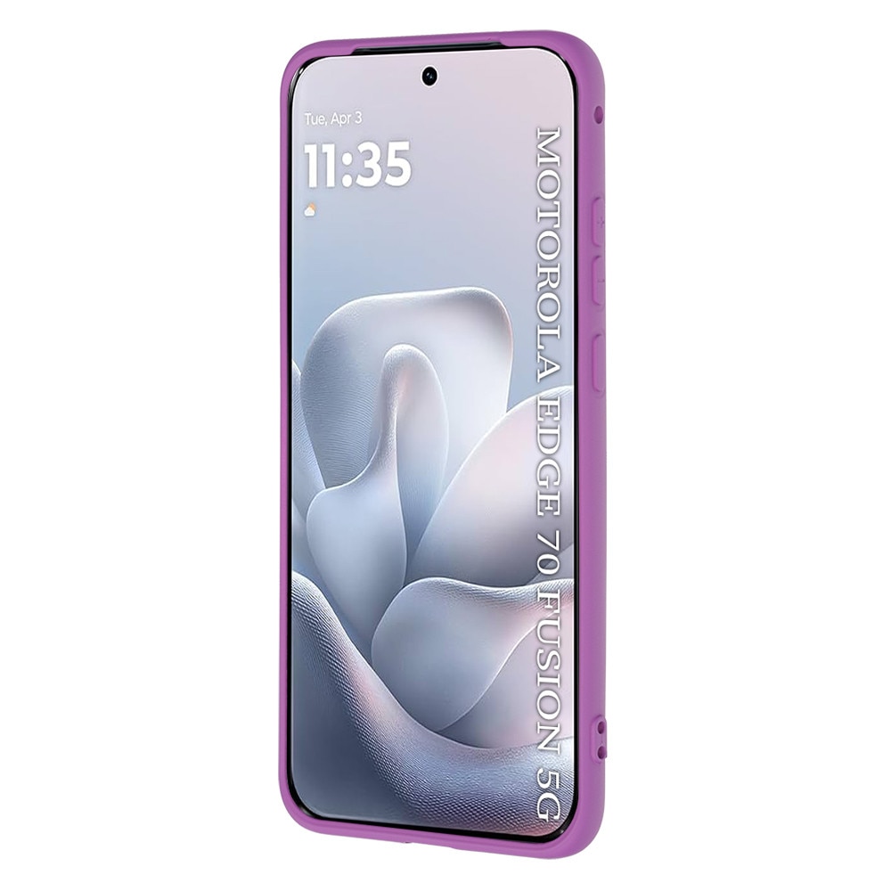 Husa pentru Motorola Edge 70 Fusion - Techsuit SoftFlex - Purple