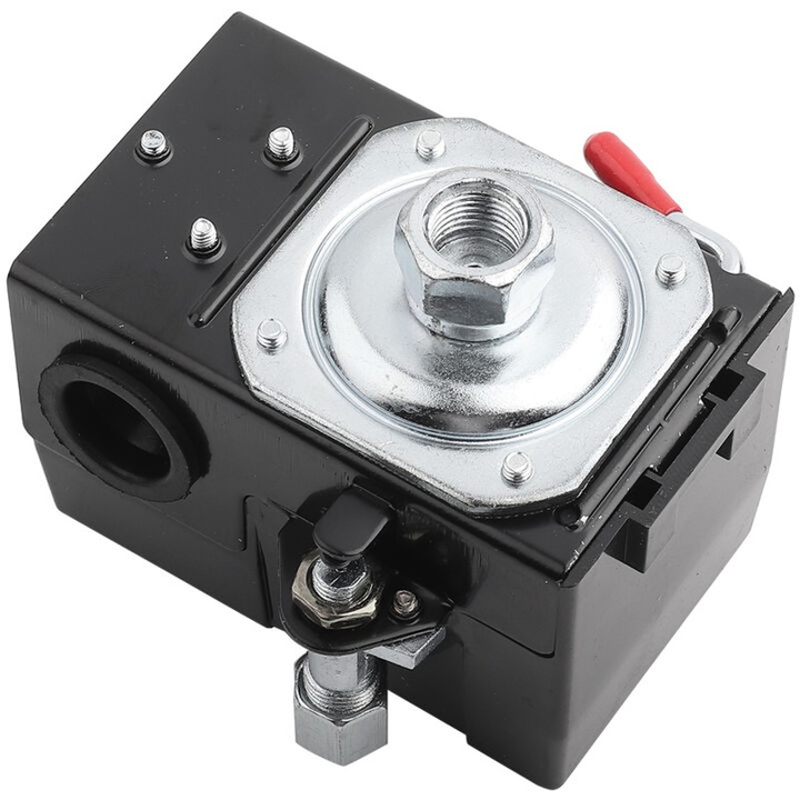 Пресостат за въздух, 135-175 PSI, 26A, 8.5x9.5x8 см