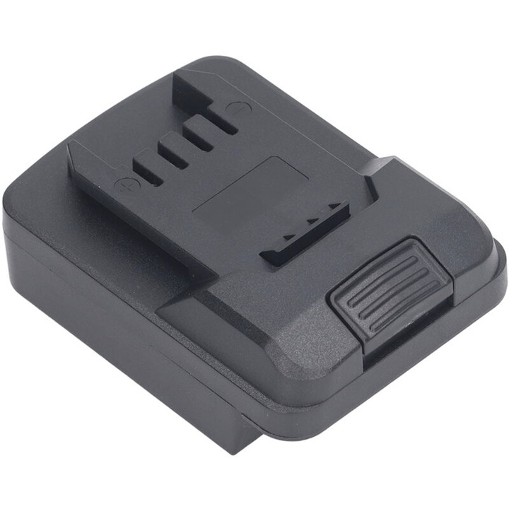 Adaptor baterie conversie pentru scule electrice, ABS, verde, 20V