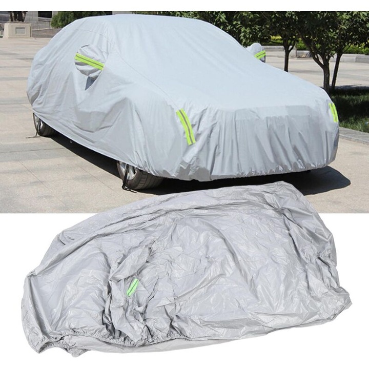 Husa auto impermeabila, protectie completa, PEVA, 495x190x150 cm