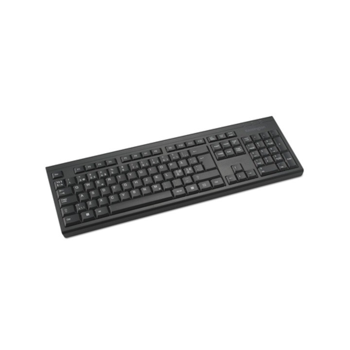 Kensington KB150 EQ мембранна безжична клавиатура черна 105 клавиша