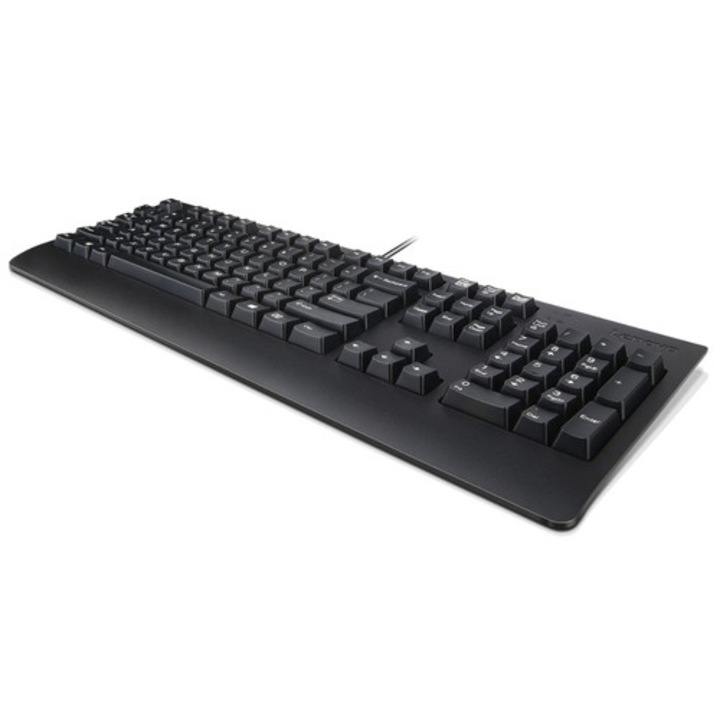 Tastatura Lenovo Preferred Pro II, USB, QWERTY, черен, пълен размер