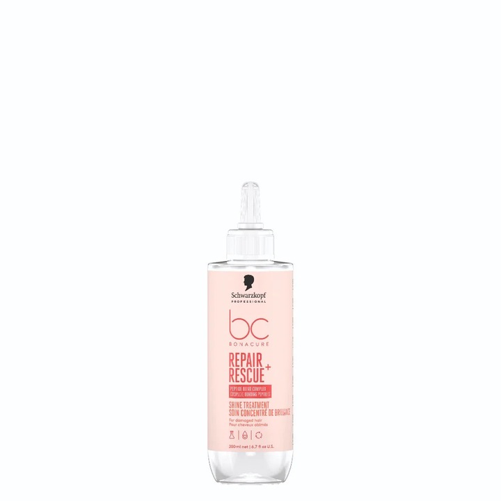 Schwarzkopf Professional Bonacure Repair Rescue Shine Tratament pentru stralucire 200 ml