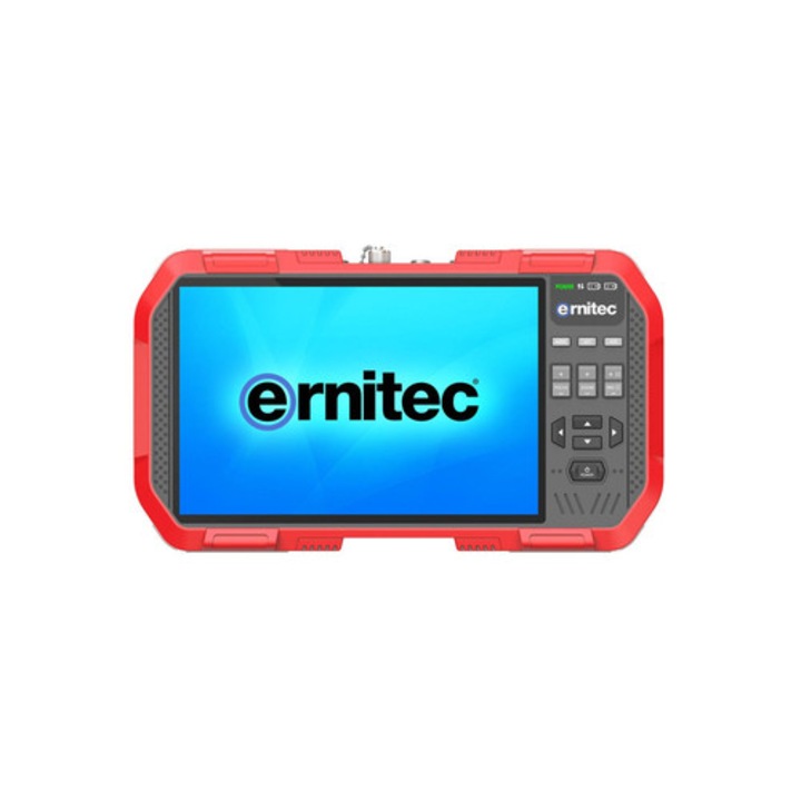 Монитор за тестване CCTV Ernitec 7 инча 1920x1200 сив червен