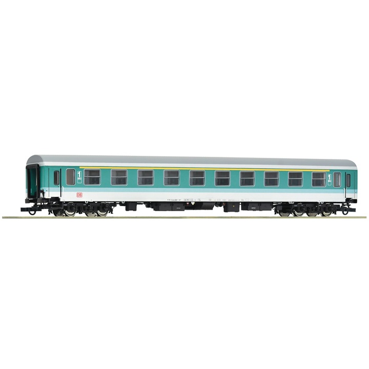 Vagon clasa 1 Halberstadt, DB, Roco, H0, 74807, verde+alb, 303 mm lungime