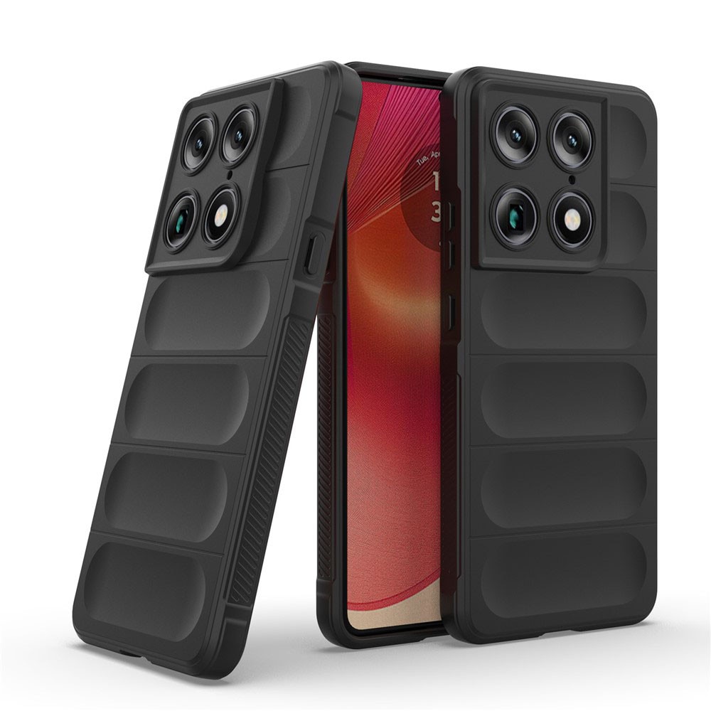 Husa Telefon Stef's Cat, Magic Shield, compatibil cu Motorola Signature, negru
