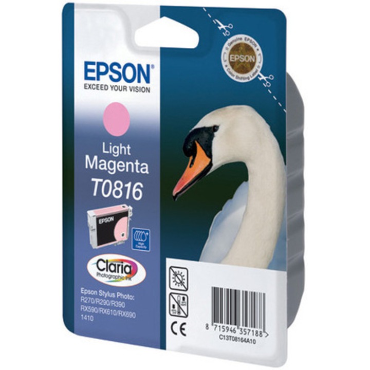 Epson T0816 XL világos magenta tintapatron