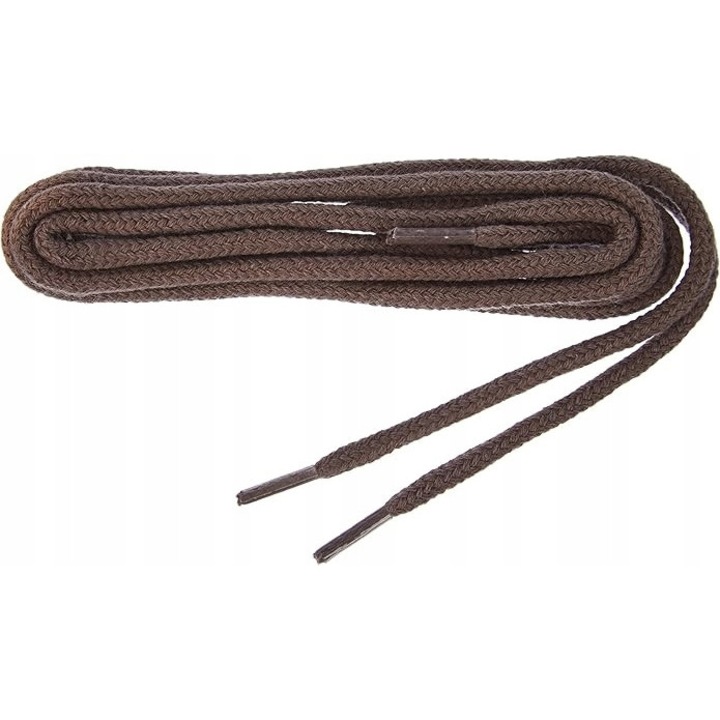 Sireturi rotunde groase Collonil maro 60cm
