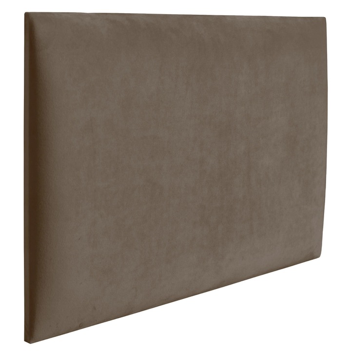 3D Декоративен стенен панел Ravio Velvet тапициран, Светлокафяв, 40x30 см