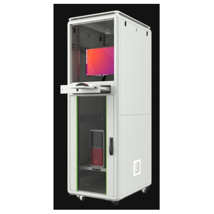 LanView 36U fém PC szekrény 610x800x1786 mm