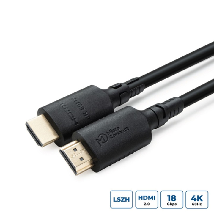 Kábel MicroConnect MC-HDM19195V2.0LSZH 5m 4K