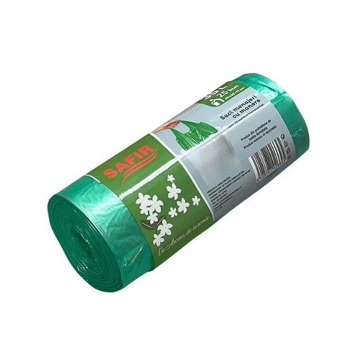 Saci menajeri, Safir, 35 L, 49 x 59 cm, parfumati, set 25 buc