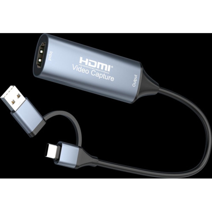MicroConnect HDMI USB-C külső adapter