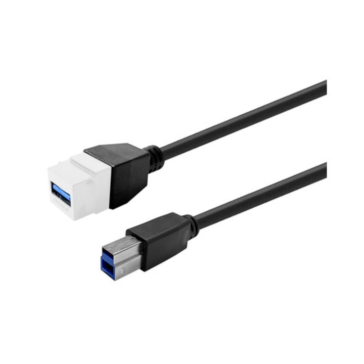Хъб Vivolink ProKEYUSB3AFBM1W бял