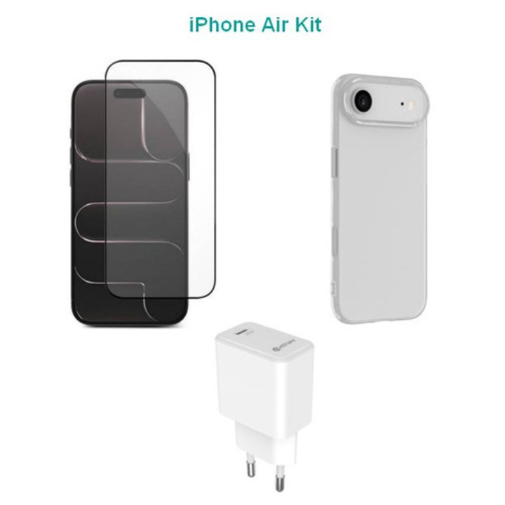 Комплект аксесоари за телефон eSTUFF ES-KIT-IPH17AIR за iPhone Air
