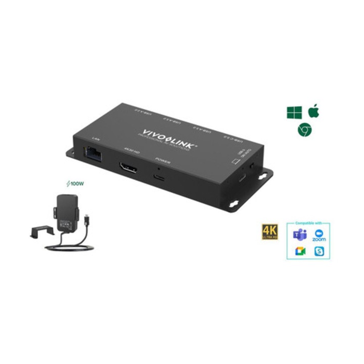 Vivolink VLUSBCHUB2V2 USB-C Hub konferenciatermekhez