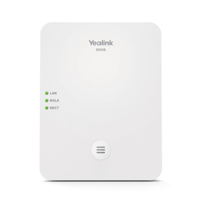 Yealink W80B DECT bázisállomás fehér 130x100x25mm